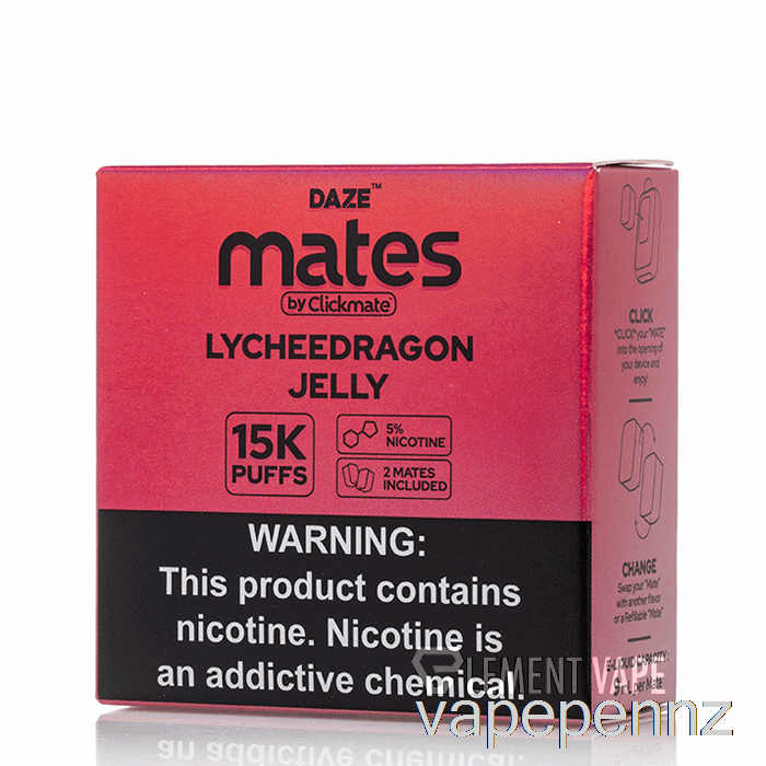 7 Daze Mate Pods Lychee Dragon Jelly VAPE NZ